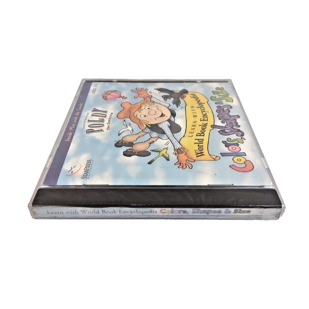 1995 Travel The World With Poldy The Scarecrow PC MAC CD Learning Game SEALED